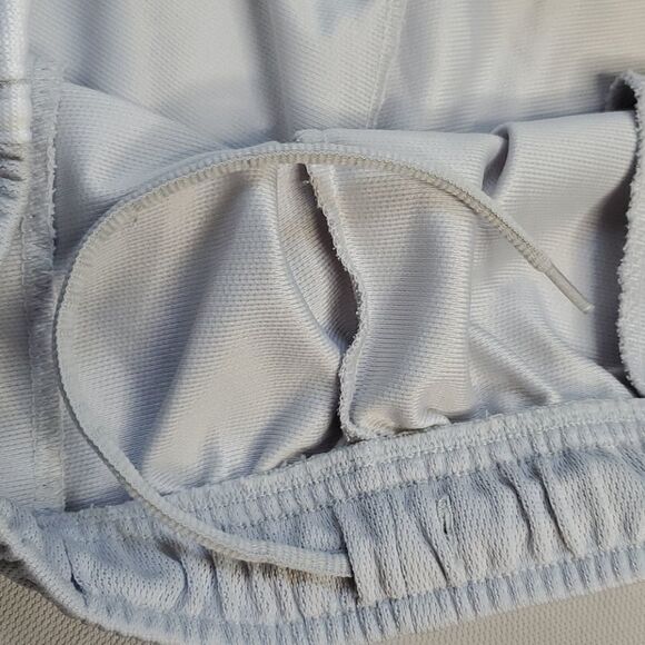 XL NIKE ZIP OFF BASKETBALL PANTS JOGGERS gray white extra large - Picture 3 of 8